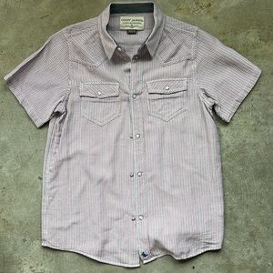 Cody James youth pearl snap